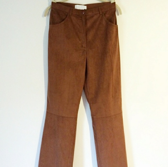 Escada faux suede pants,All Products : American Fashion Style Bags On Sale
